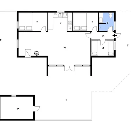 C11641-hemmet-tues-drowt-22 Casa vacanze *